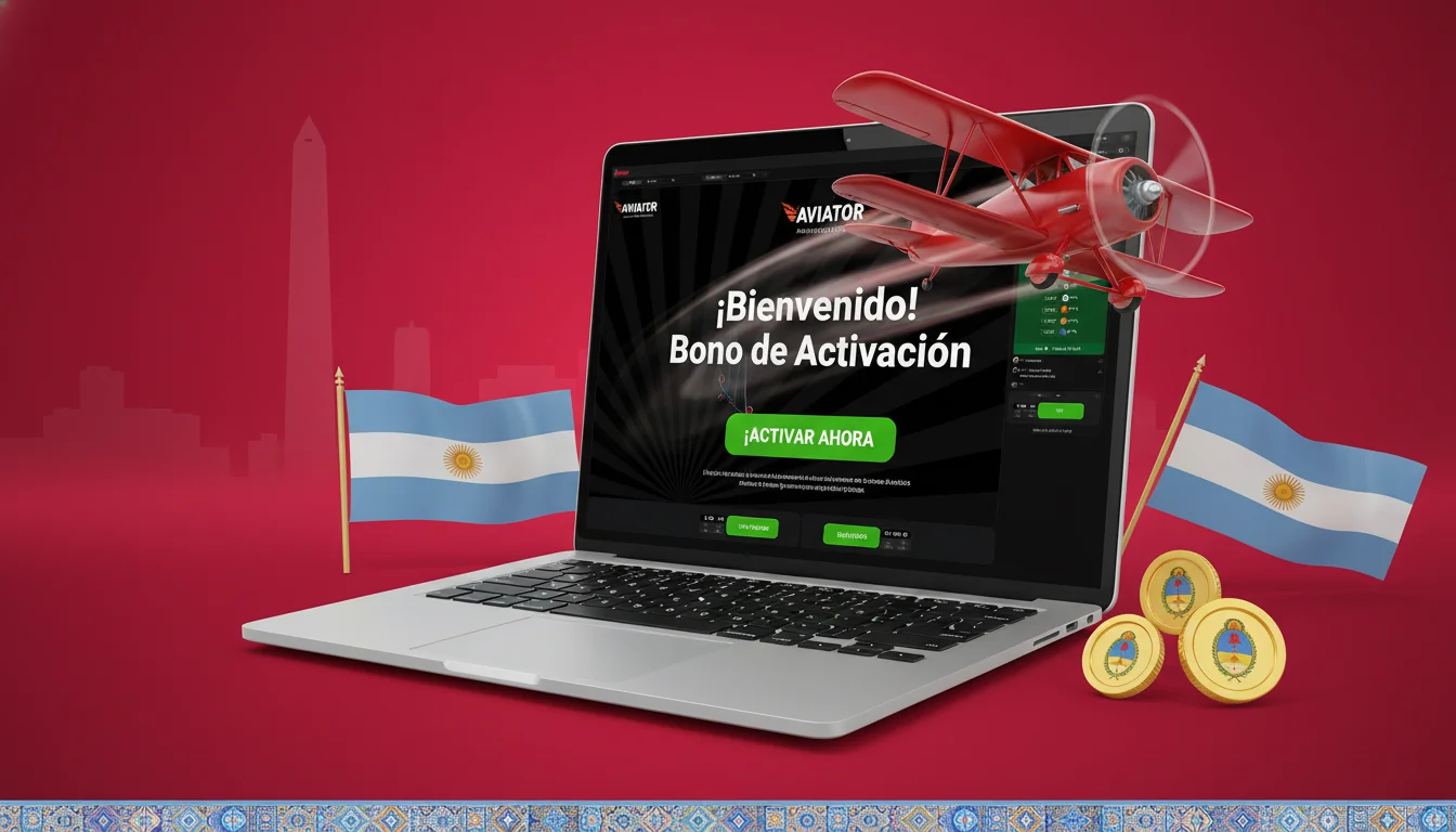 Pantalla de activación del bono de bienvenida