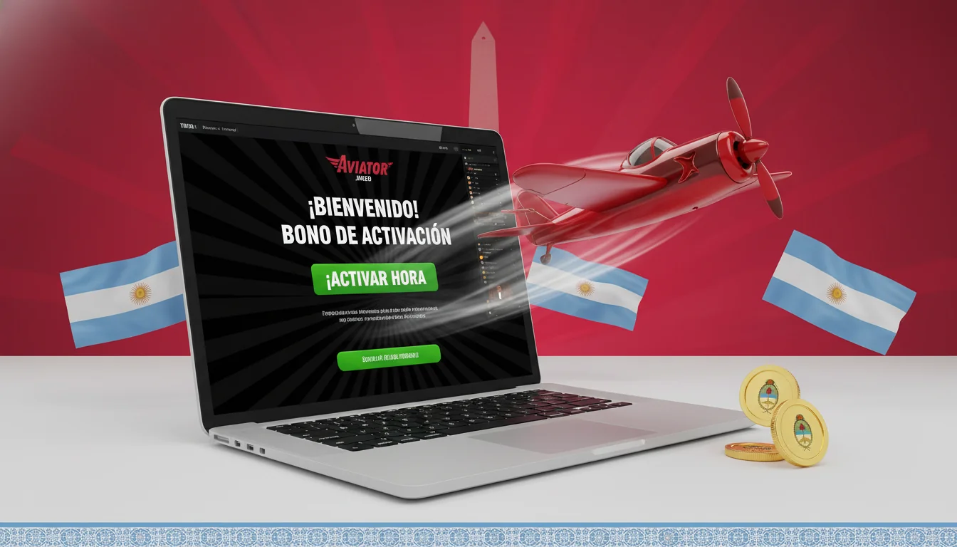 Pantalla de activación del bono de bienvenida