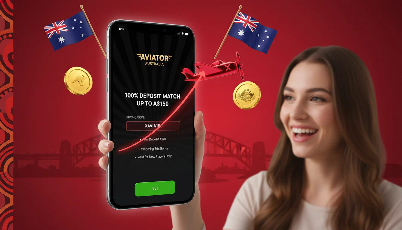 Aviator casino deposit screen with welcome bonus toggle and promo code field filled in