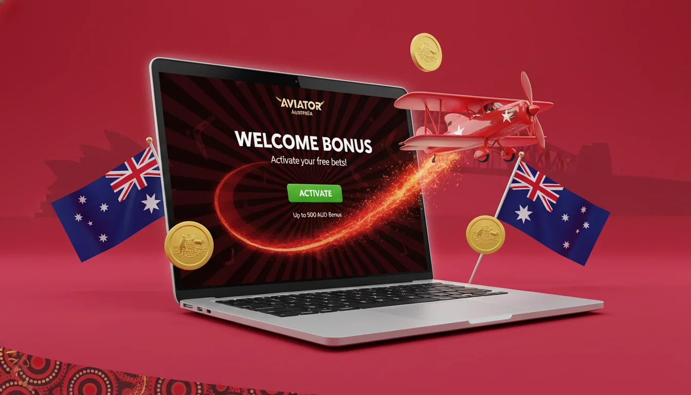 Welcome bonus activation screen