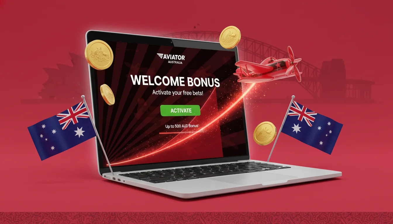 Welcome bonus activation screen