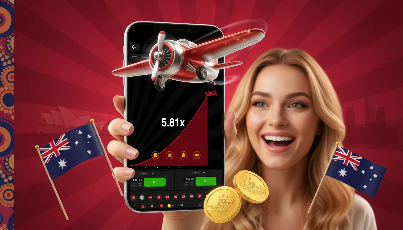 Aviator game interface showing the climbing multiplier curve, dual bet panel, and live cash-out button