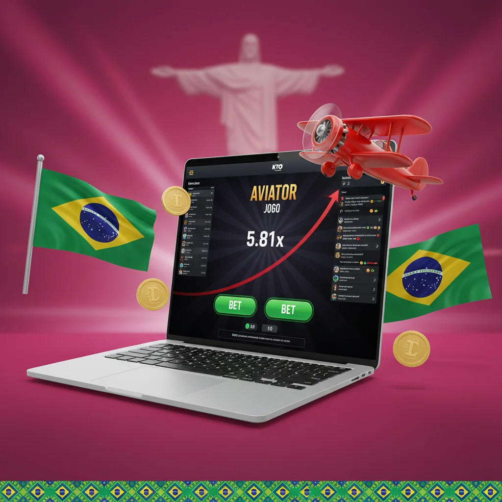 Aviator Jogo no lobby do KTO