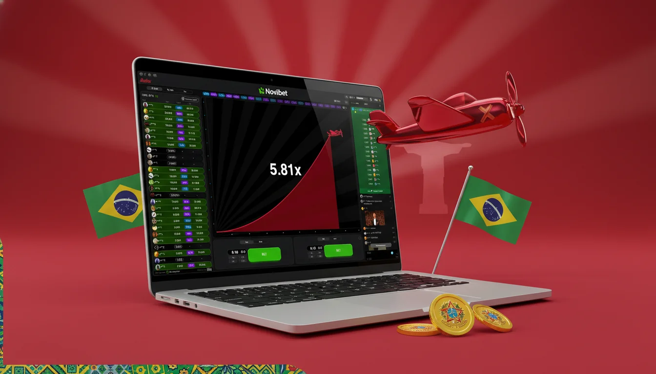 Aviator Jogo no lobby da Novibet