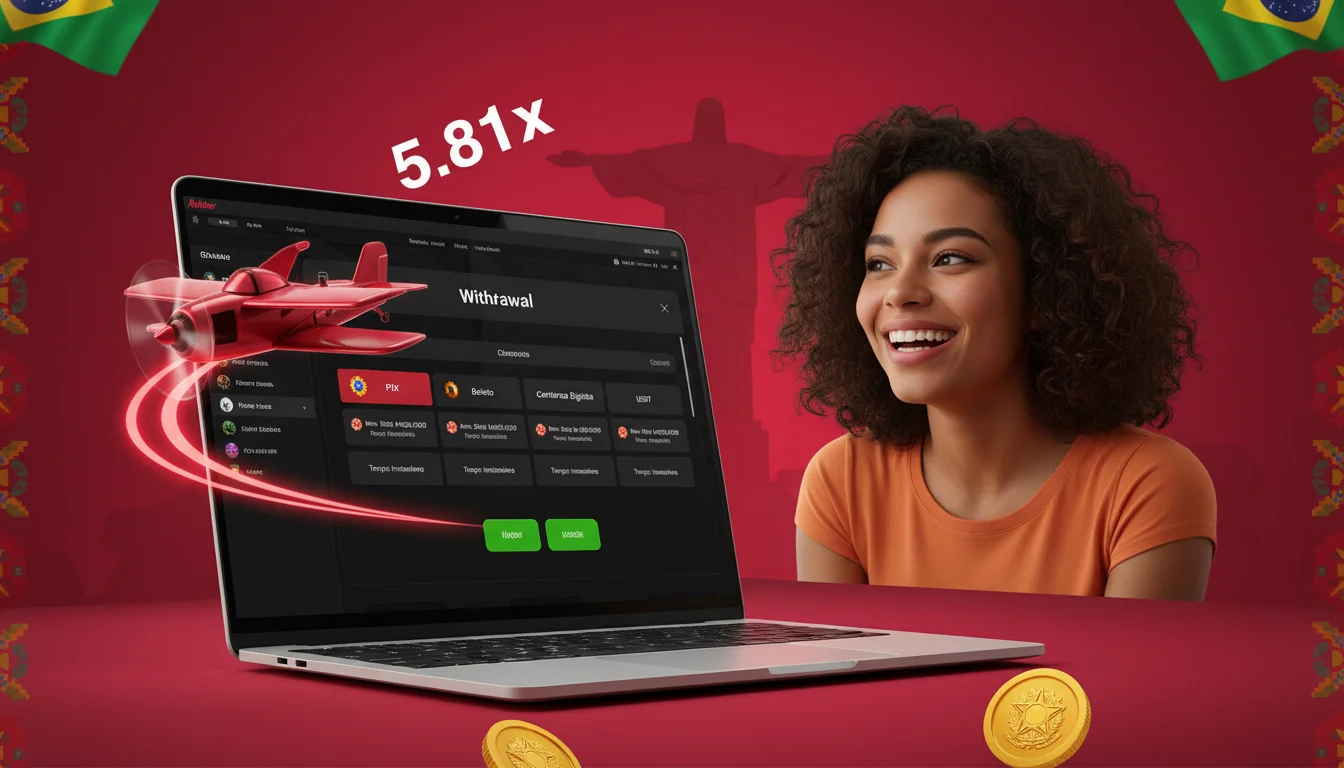 Tela de cassino mostrando opções de pagamento PIX, boleto, cartão e cripto com campos de valor em reais