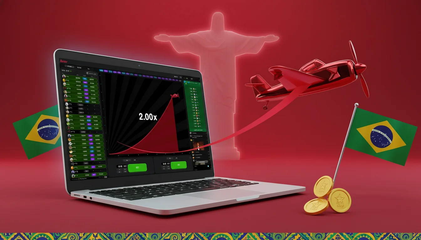 Histórico de sessão do Aviator mostrando uma progressão de apostas com Auto Cash Out fixo ao longo de 20 rodadas