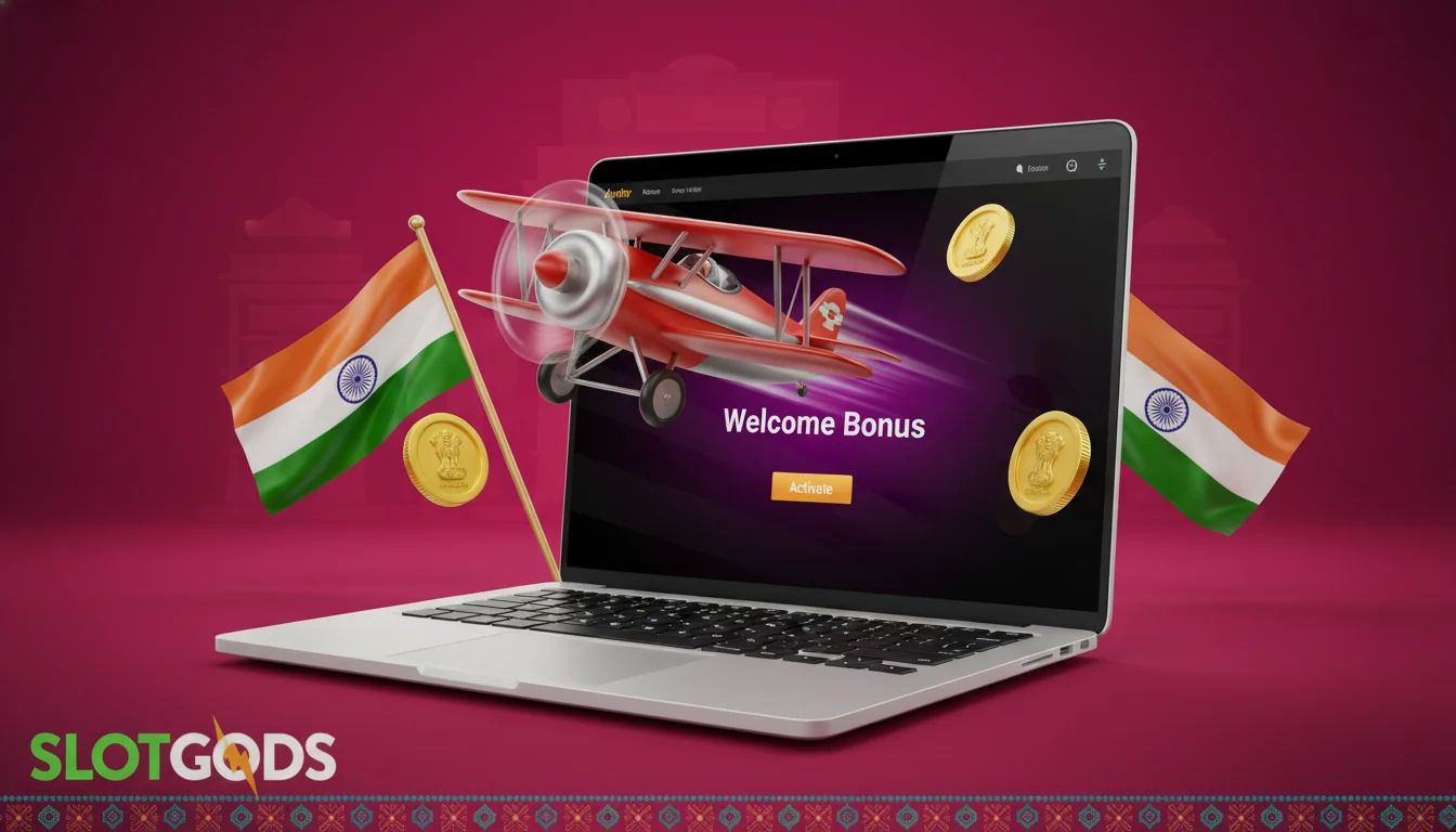 Welcome bonus activation screen