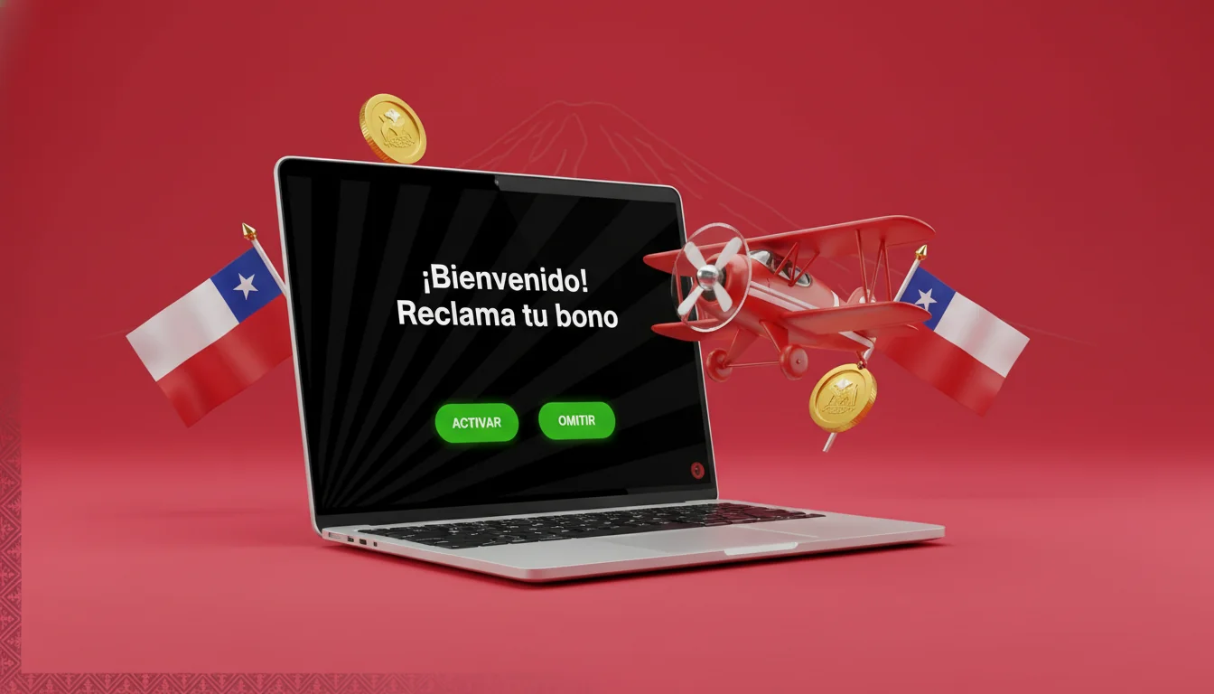 Pantalla de activación del bono de bienvenida