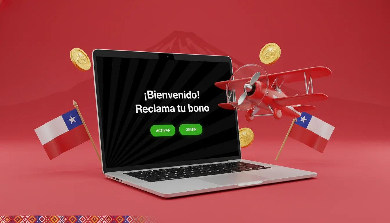 Pantalla de activación del bono de bienvenida