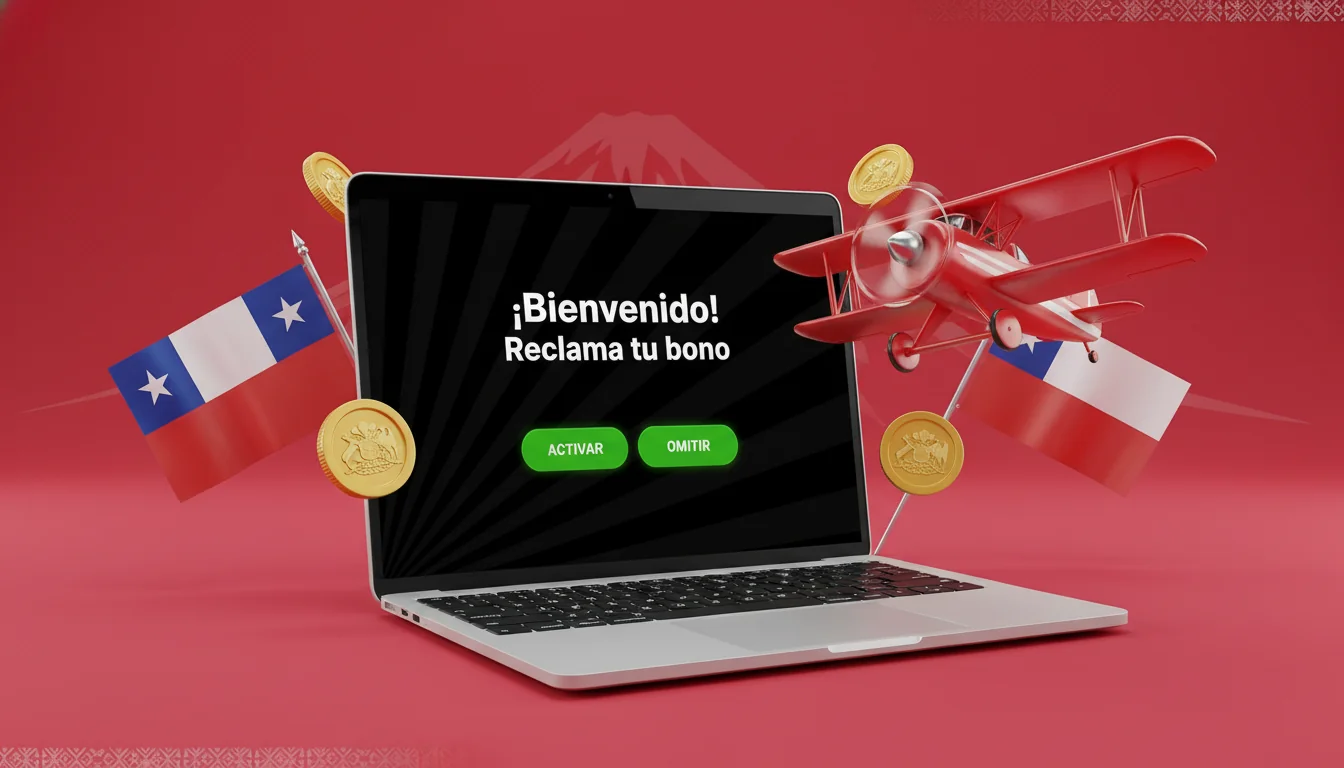 Pantalla de activación del bono de bienvenida