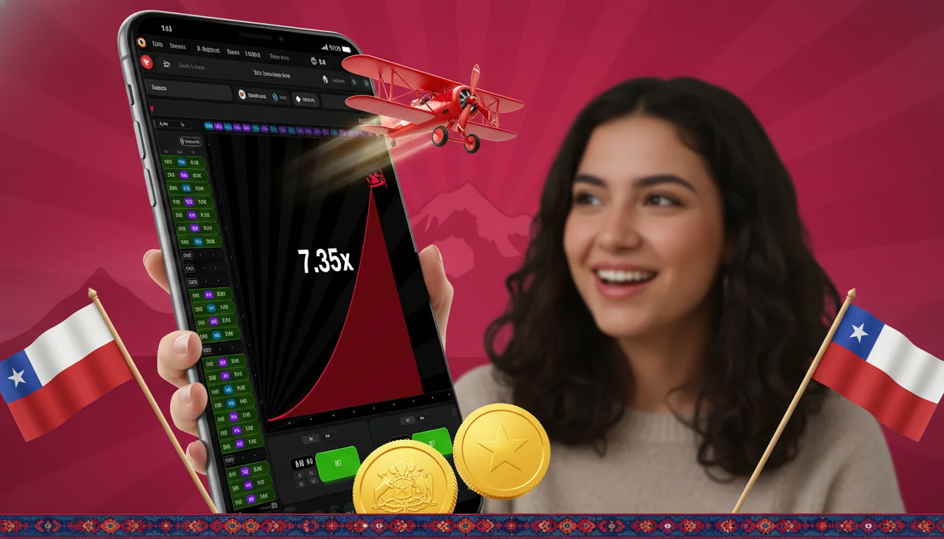 Interfaz del demo de Aviator mostrando saldo virtual, panel de apuestas e histórico de multiplicadores en la barra superior