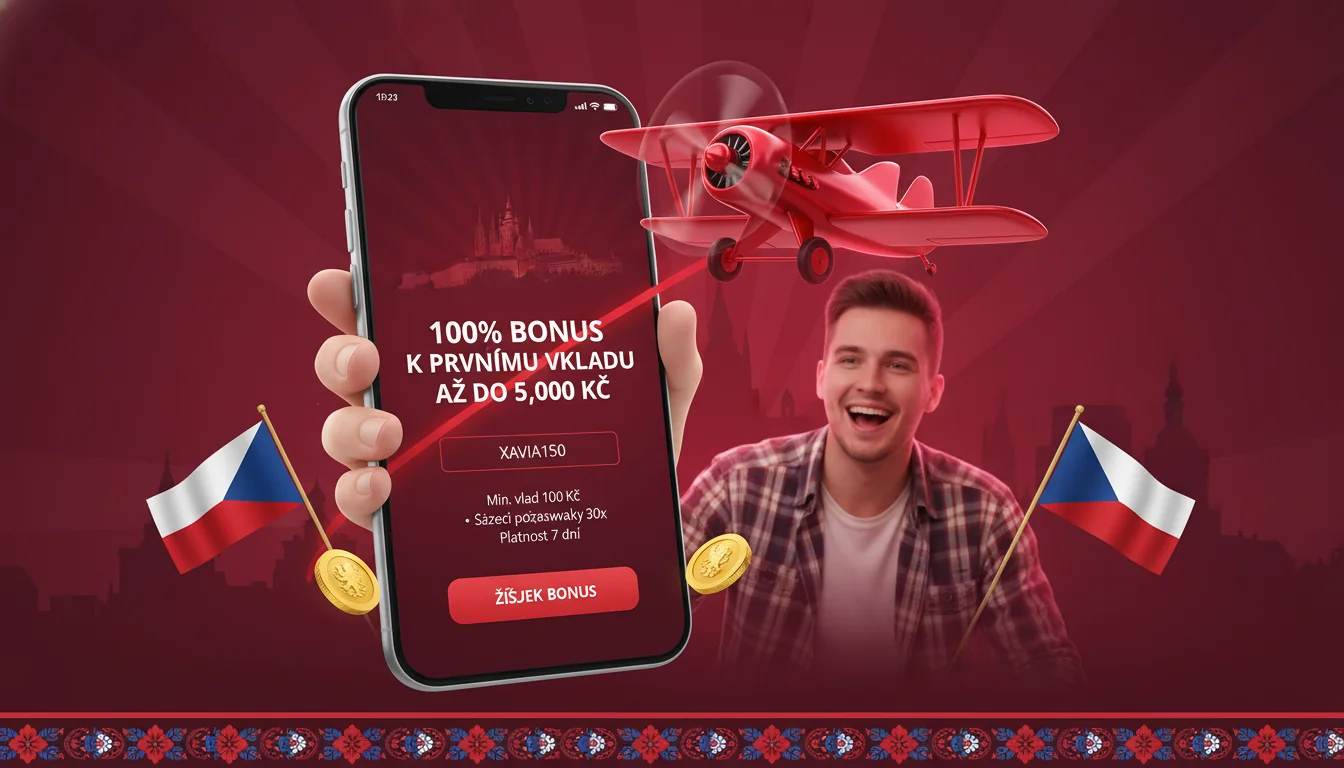 Obrazovka aktivace uvítacího bonusu s polem pro promo kód a zadáním vkladu