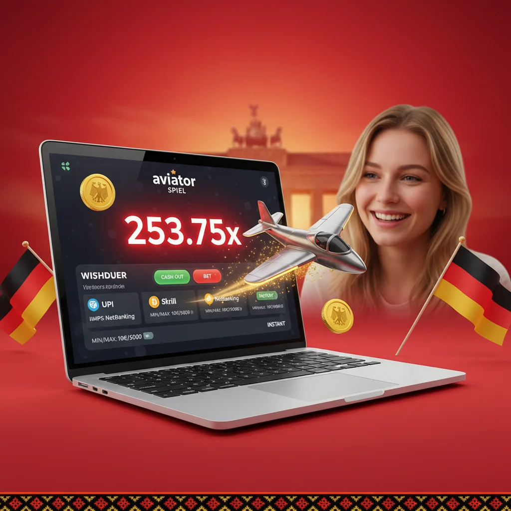 Kassenbereich eines Aviator-Casinos mit Auswahl der Zahlungsmethoden, Auszahlungslimits und Bestätigungsschritt