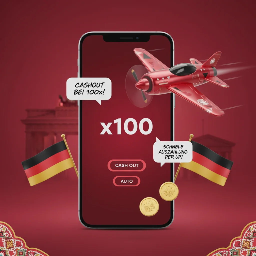 Aviator game interface in the centre surrounded by floating player quote speech-bubbles - cashed out at 100x, fast UPI payout, 4.8/5 stars -