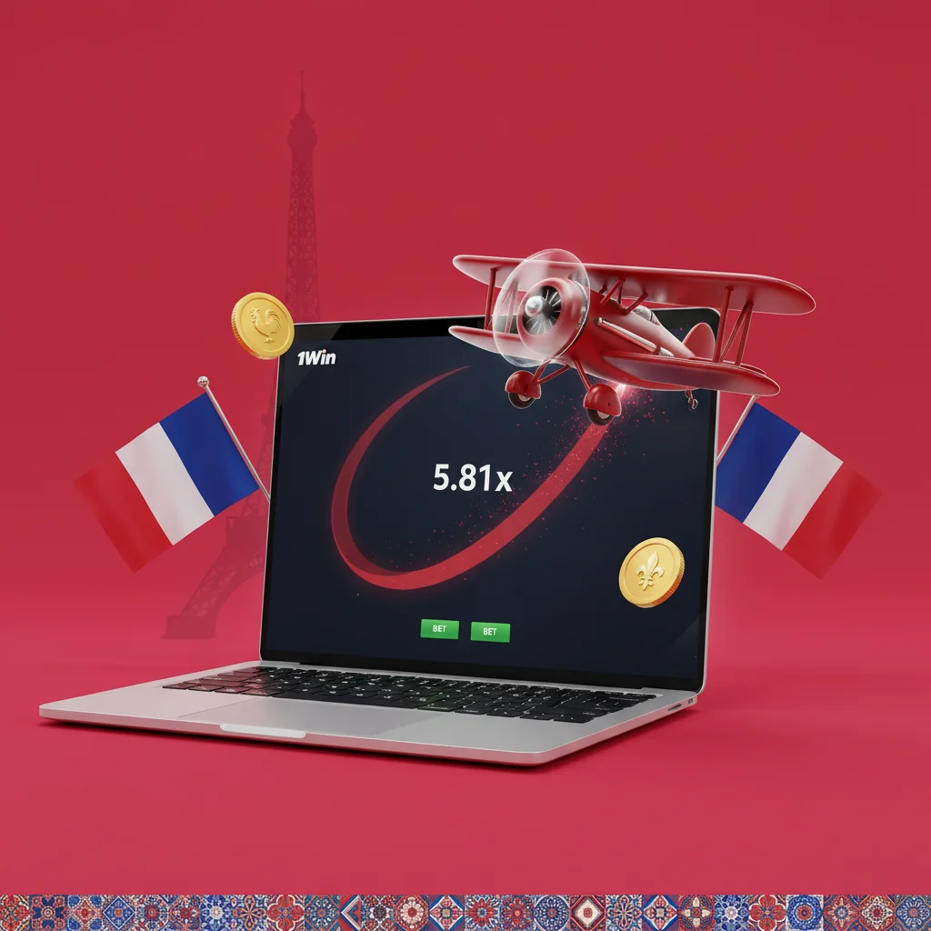 Aviator Jeu dans le lobby de 1Win
