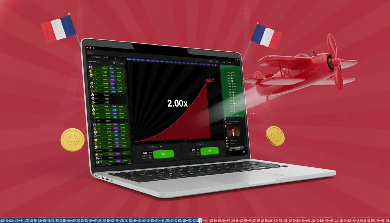 Historique de session Aviator Jeu montrant une séquence en mise fixe avec auto-cashout sur 20 manches