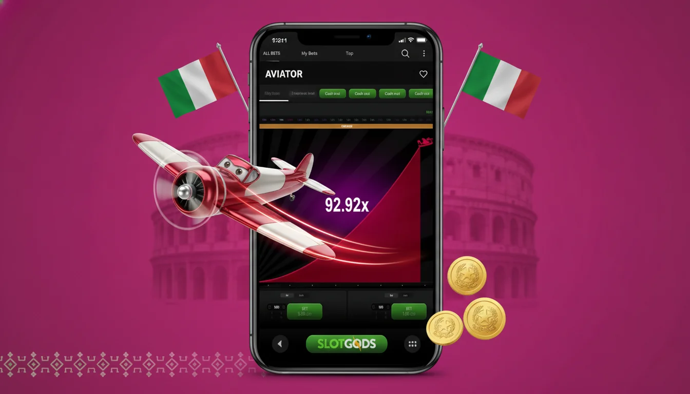 Schermate delle app mobile dei casinò ADM Sisal, Eurobet, Goldbet e LeoVegas con Aviator