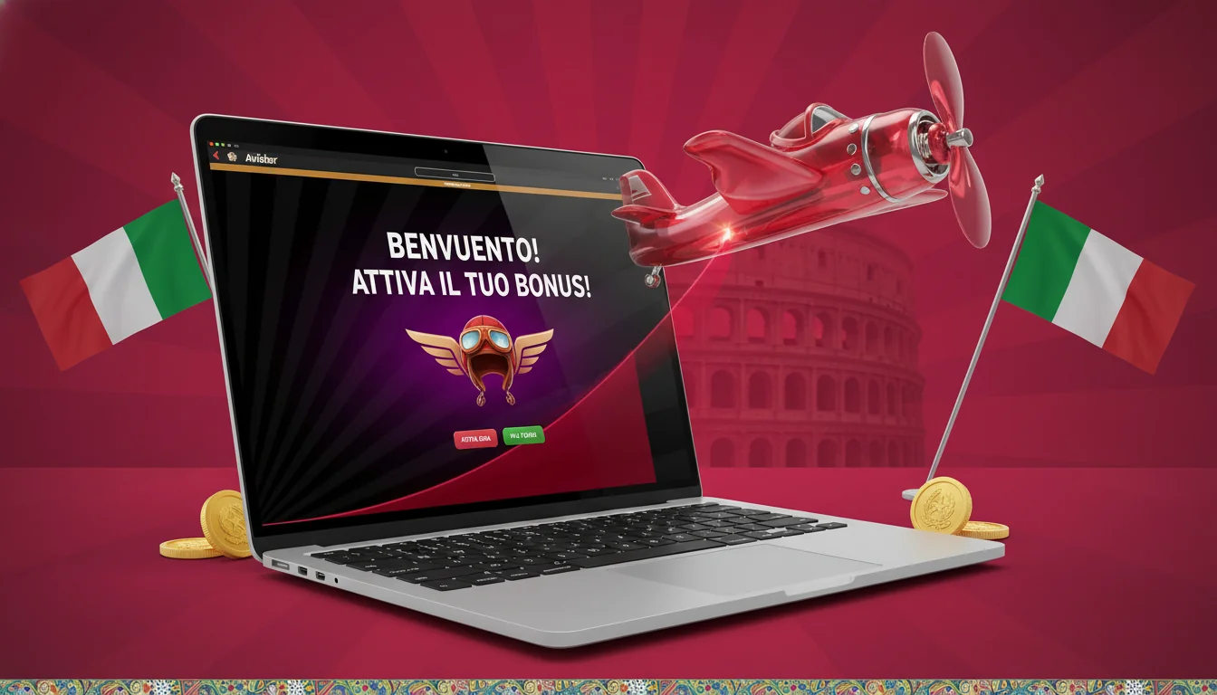 Schermata di attivazione del bonus di benvenuto