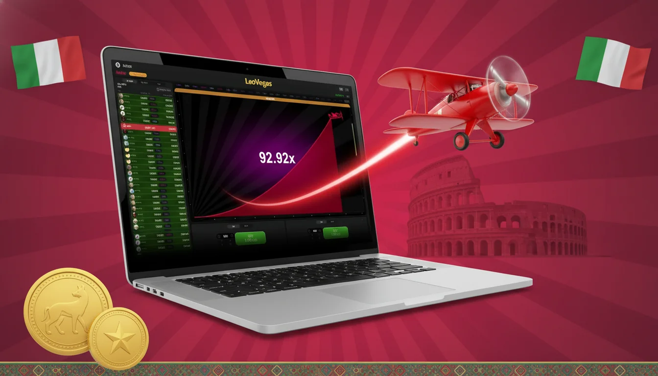 Aviator Gioco nella lobby di LeoVegas