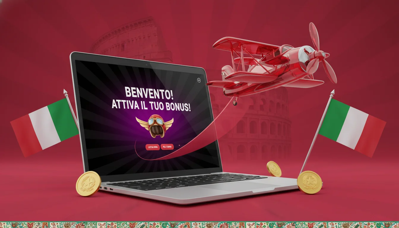 Schermata di attivazione del bonus di benvenuto