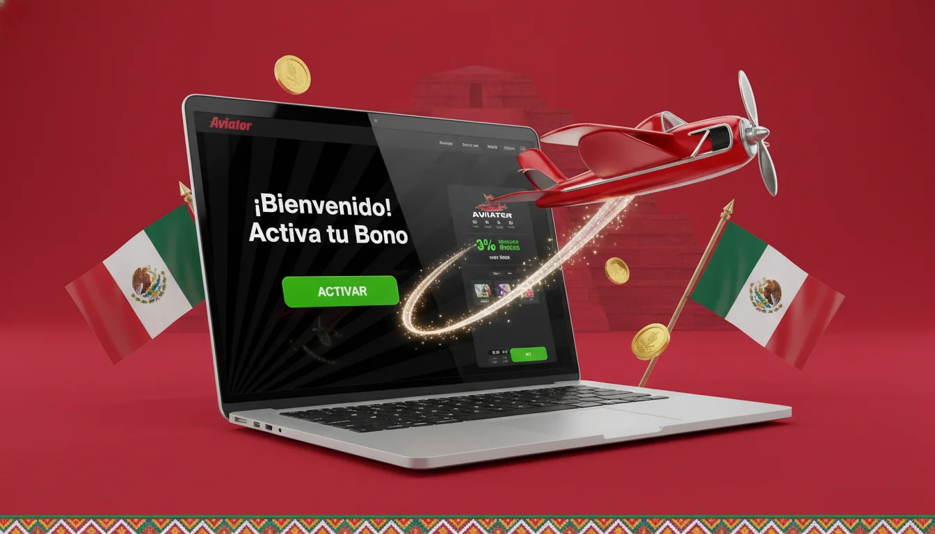 Pantalla de activación del bono de bienvenida