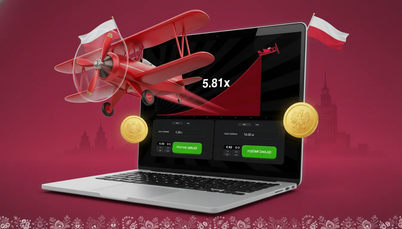 Konfiguracja auto-cashout i dwa równoległe sloty zakładów w Aviatorze