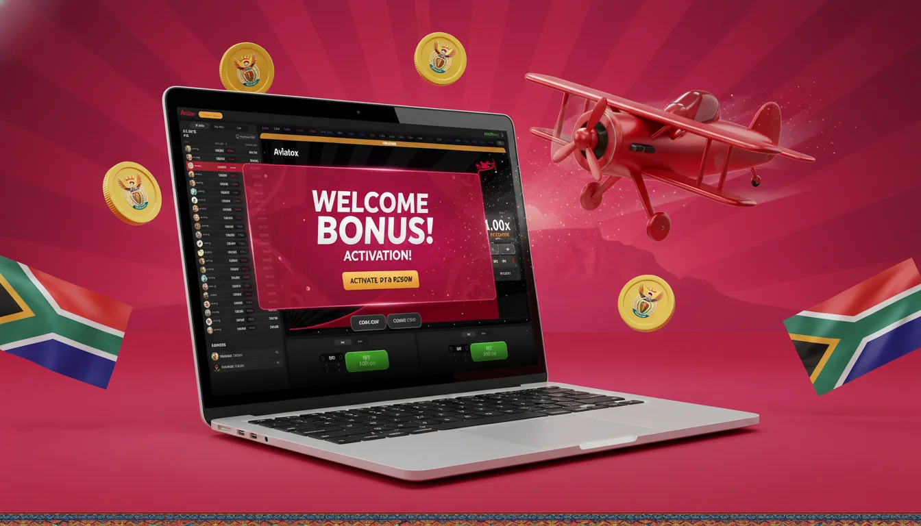 Welcome bonus activation screen